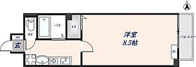 R-flats　～アールフラッツ～ 4C ｜ 大阪府東大阪市花園東町1丁目（賃貸マンション1K・4階・25.43㎡） その2