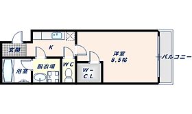 フジパレスヴィオレ  ｜ 大阪府東大阪市下小阪5丁目（賃貸アパート1K・2階・27.18㎡） その2