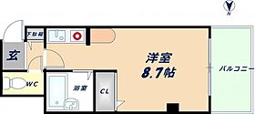 ＣＴビュー小阪  ｜ 大阪府東大阪市小阪2丁目（賃貸マンション1R・1階・24.60㎡） その2