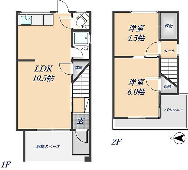 南四条町　貸家 -｜大阪府東大阪市南四条町(賃貸一戸建2LDK・1階・37.50㎡)の写真 その2