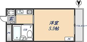 ソルトバレイ楽音寺 105 ｜ 大阪府八尾市楽音寺1丁目69（賃貸マンション1R・1階・15.20㎡） その2