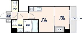 ガルデニア城東  ｜ 大阪府大阪市城東区永田1丁目（賃貸マンション1DK・3階・26.88㎡） その2