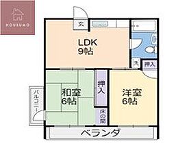 ミツダコーポ 501 ｜ 大阪府大阪市平野区平野西4丁目3-1（賃貸マンション2LDK・5階・45.00㎡） その2