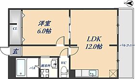 アリア 201 ｜ 大阪府八尾市八尾木北4丁目18（賃貸マンション1LDK・2階・42.00㎡） その2