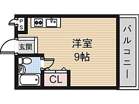 レーヴ小若江  ｜ 大阪府東大阪市小若江1丁目（賃貸マンション1R・2階・20.25㎡） その2