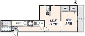 PAL　YAMAMOTO 301 ｜ 大阪府八尾市山本町南1丁目3-8（賃貸マンション1LDK・3階・46.83㎡） その2