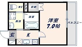 ルナソレイユ近江堂 302 ｜ 大阪府東大阪市近江堂1丁目（賃貸アパート1K・3階・22.00㎡） その2