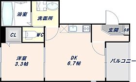 ハーモ二―テラス小路東VI 301 ｜ 大阪府大阪市生野区小路東1丁目（賃貸アパート1LDK・3階・25.40㎡） その2