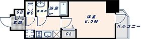 プレサンス新深江ディレット 605 ｜ 大阪府東大阪市足代1丁目8-23(付近)（賃貸マンション1K・6階・21.46㎡） その2