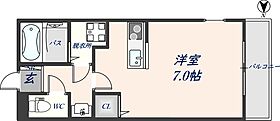 ウエストランドK 405 ｜ 大阪府大阪市平野区加美北9丁目6-11（賃貸マンション1R・5階・21.60㎡） その2