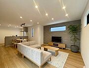 【Living】こちらの画像はAIによる家具イメージです。お部屋の雰囲気を感じてみてください♪