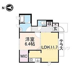 JV.A 2LDKの間取図画像