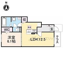 ジェルメ園部III 102 ｜ 京都府南丹市園部町横田4号（賃貸アパート1LDK・1階・44.70㎡） その2