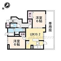 フィオーレI 101 ｜ 京都府福知山市石原4丁目（賃貸アパート2LDK・1階・52.05㎡） その2