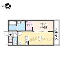 オークテラス 103 ｜ 京都府福知山市字前田小字赤所（賃貸アパート1LDK・1階・36.00㎡） その2