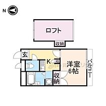 京都府亀岡市篠町柏原田中（賃貸アパート1K・2階・20.28㎡） その2