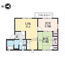 兵庫県豊岡市字八升蒔（賃貸アパート2LDK・2階・51.00㎡） その1