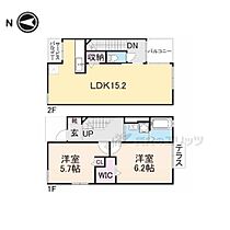 プラッツアルファ 102 ｜ 京都府綾部市大島町畠田（賃貸アパート2LDK・1階・67.35㎡） その2