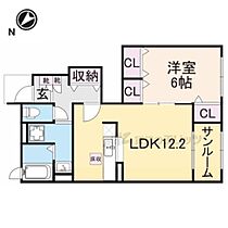 グランツＢ 101 ｜ 京都府京丹後市大宮町口大野（賃貸アパート1LDK・1階・50.29㎡） その2