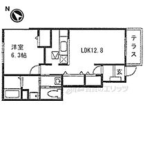 京都府南丹市園部町内林町（賃貸アパート1LDK・1階・46.49㎡） その2