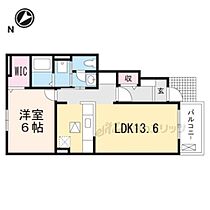 京都府綾部市下八田町堂ノ下（賃貸アパート1LDK・1階・46.06㎡） その2