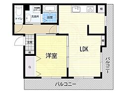 ダンマ・ミダー 1LDKの間取図画像