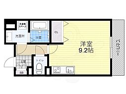 Yuh-3 ワンルームの間取図画像