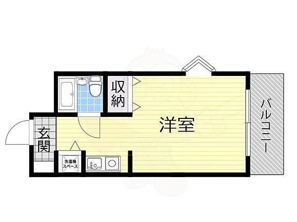 大阪府豊中市曽根西町３丁目(賃貸マンション1R・3階・20.00㎡)の写真 その2