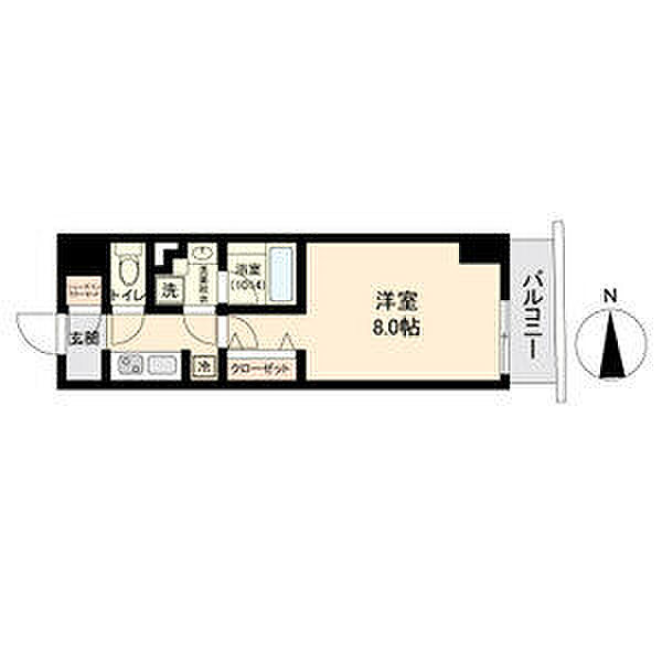 ブランシエスタ金山 1002｜愛知県名古屋市中区正木４丁目(賃貸マンション1K・10階・25.22㎡)の写真 その2