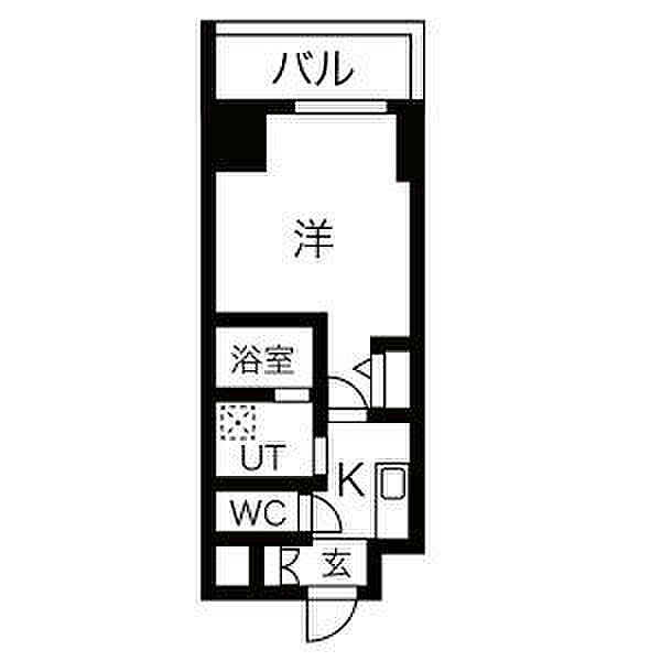 プレミアム大須 1006｜愛知県名古屋市中区大須３丁目(賃貸マンション1K・10階・25.74㎡)の写真 その2