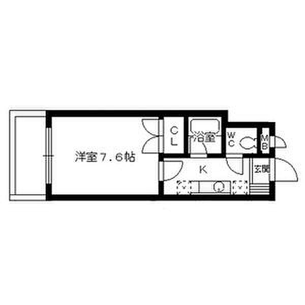 ラピアス吹上 205｜愛知県名古屋市千種区千種通７丁目(賃貸マンション1K・2階・24.12㎡)の写真 その2