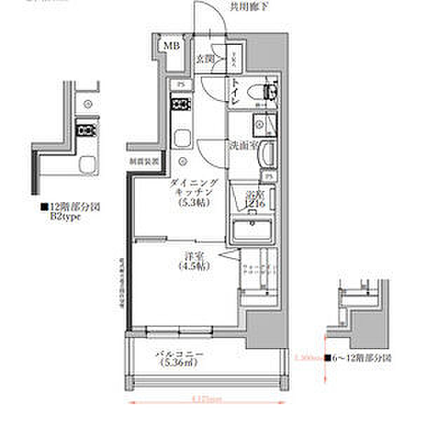 TENAS泉(6/1よりグローバルコミュニティ052-21 302｜愛知県名古屋市東区泉２丁目(賃貸マンション1DK・3階・28.71㎡)の写真 その2