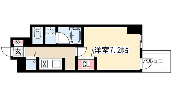 セイワパレス丸の内駅前プレミア 807｜愛知県名古屋市中区丸の内２丁目(賃貸マンション1K・8階・25.14㎡)の写真 その2