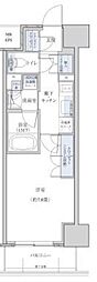 パークアクシス名駅南グランデ 1Kの間取図画像