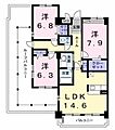 サンリットパインニードル6階12.5万円