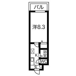 T'sDream 1Kの間取図画像