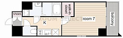 エスリード新栄グランラグジェ 1Kの間取図画像