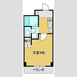 Annex121 1Kの間取図画像