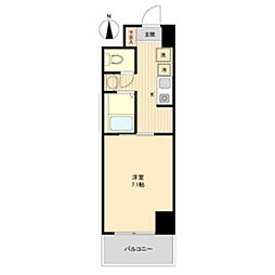 S-FORT神宮南 1Kの間取図画像