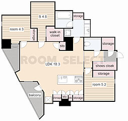 MOTHER 2SLDKの間取図画像