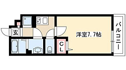 リブリ・パティオ 1Kの間取図画像