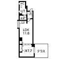シャトー&ホテル名駅南1st1階7.7万円