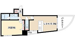 さくらヒルズフジミ 1LDKの間取図画像
