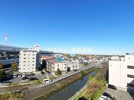 住戸からの眺望です。陽当り、通風良好です。
