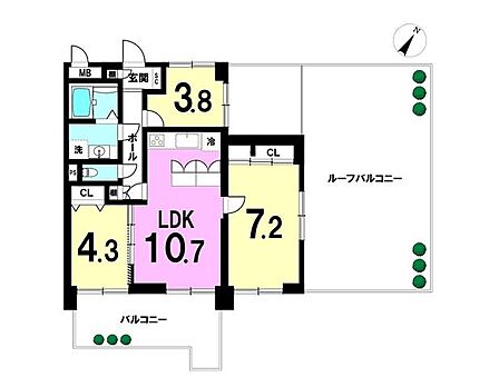 ※図面と現況が異なる場合は現況優先致します。