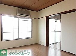 光ハウス 301 3階2Kのリビング/ダイニング