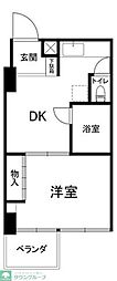 間取図画像 1DK