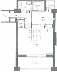 ランド南青山 1LDKの間取図画像
