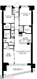 シティテラス文京小石川 1LDKの間取図画像
