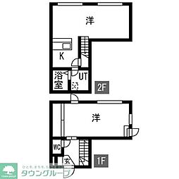 ザクラスグランドレジデンス 1LDKの間取図画像